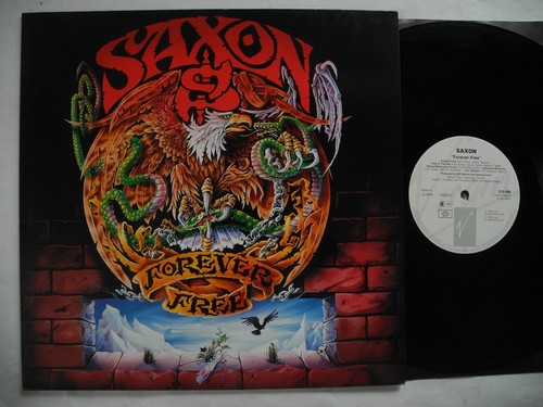 Saxon forever free - free, lp