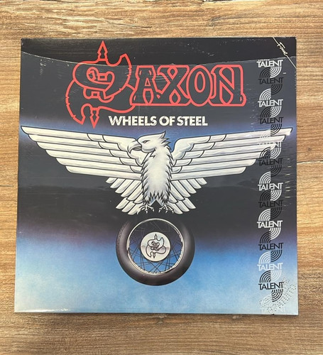 Saxon wheels steel emi - lp,