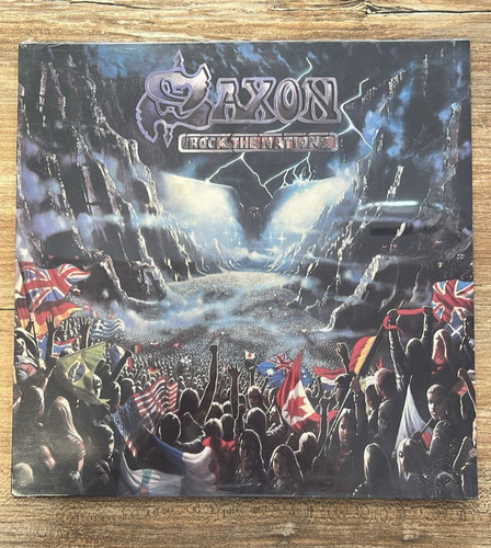 Saxon rock the - rock, lp