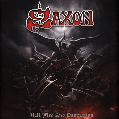 Saxon hell fire and - saxon, hell,