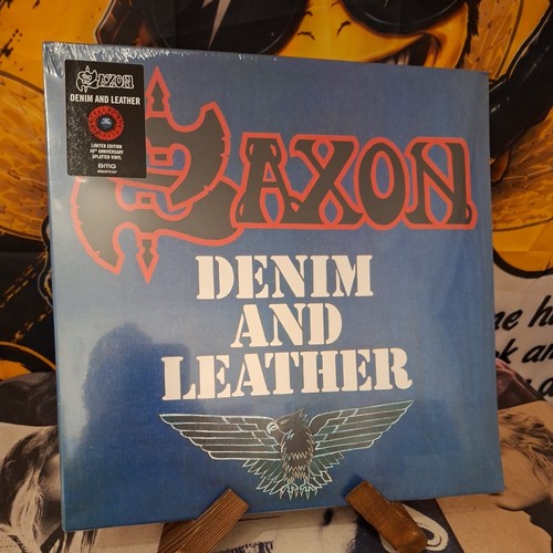 Saxon denim leather 40th - denim, (40th