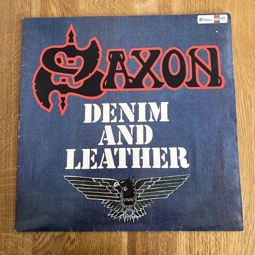 Saxon denim and leather - and,