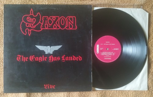 Saxon the eagle has - -, landed