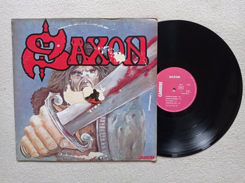 33t saxon eponyme - lp, carrere