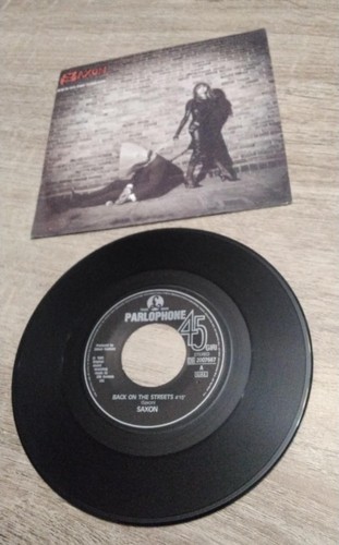 Vinile giri saxon - saxon, back