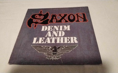Vinile saxon denim and - saxon,