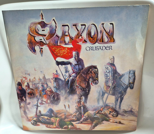 Saxon crusader lp vinyl - crusader, lp/vinyl