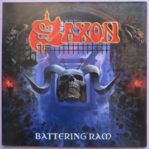 Saxon battering ram vinyl - saxon,