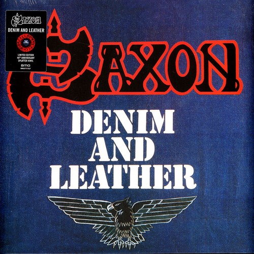 Saxon denim and leather - and,