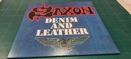Saxon denim and leather lp - denim, (lp