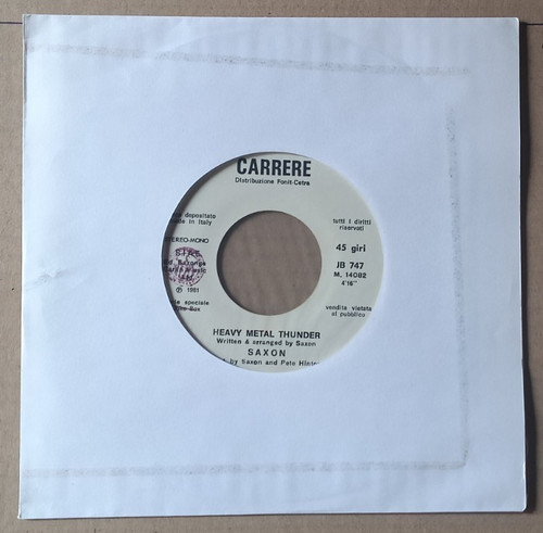 Vinile saxon - (juke, box)