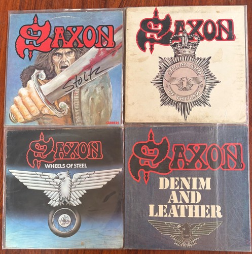 Saxon record tour book - 17,