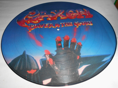 Saxon power the glory lp - saxon,